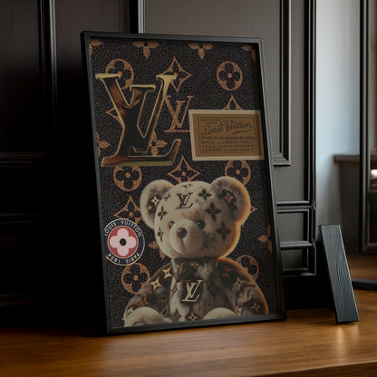 Cadre photo Louis Vuitton - Ours & Badge