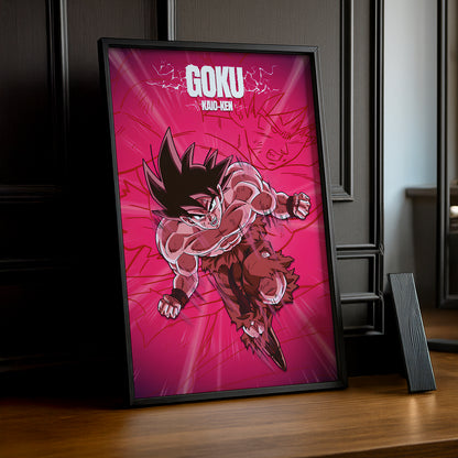 Poster Dragon Ball Z - Goku Kaio-Ken