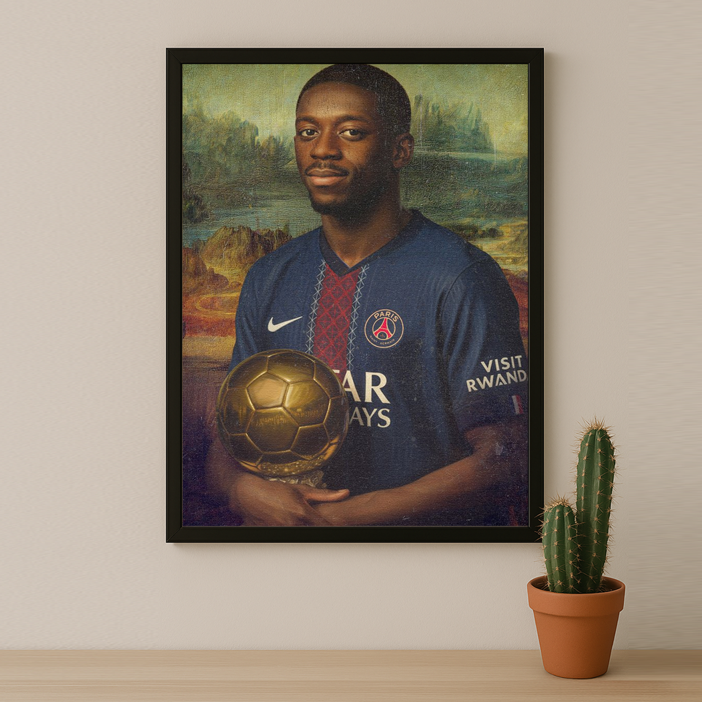 Poster Ballon d'Or - Ousmane Dembélé