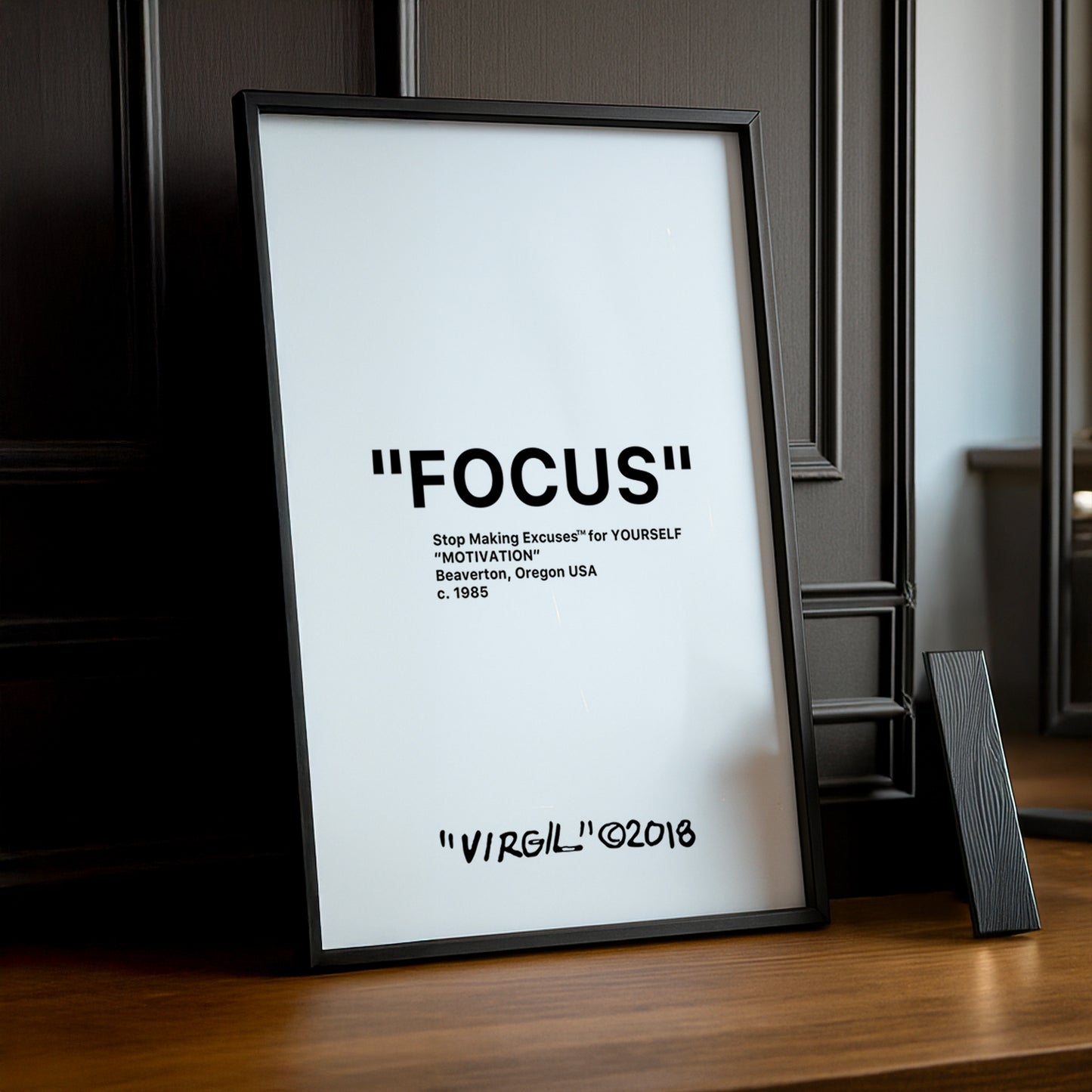 Cadre photo Off-White Focus