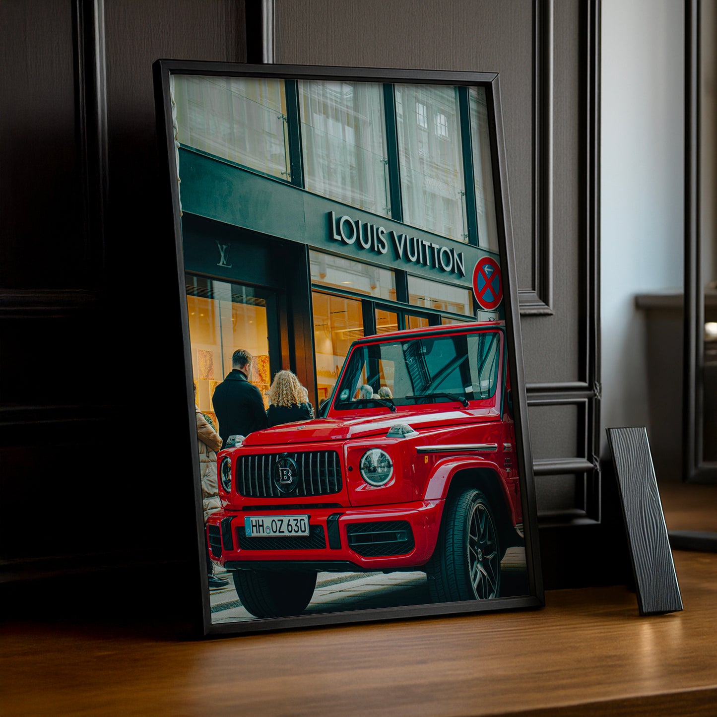 Cadre photo Louis Vuitton x Mercedes Classe G