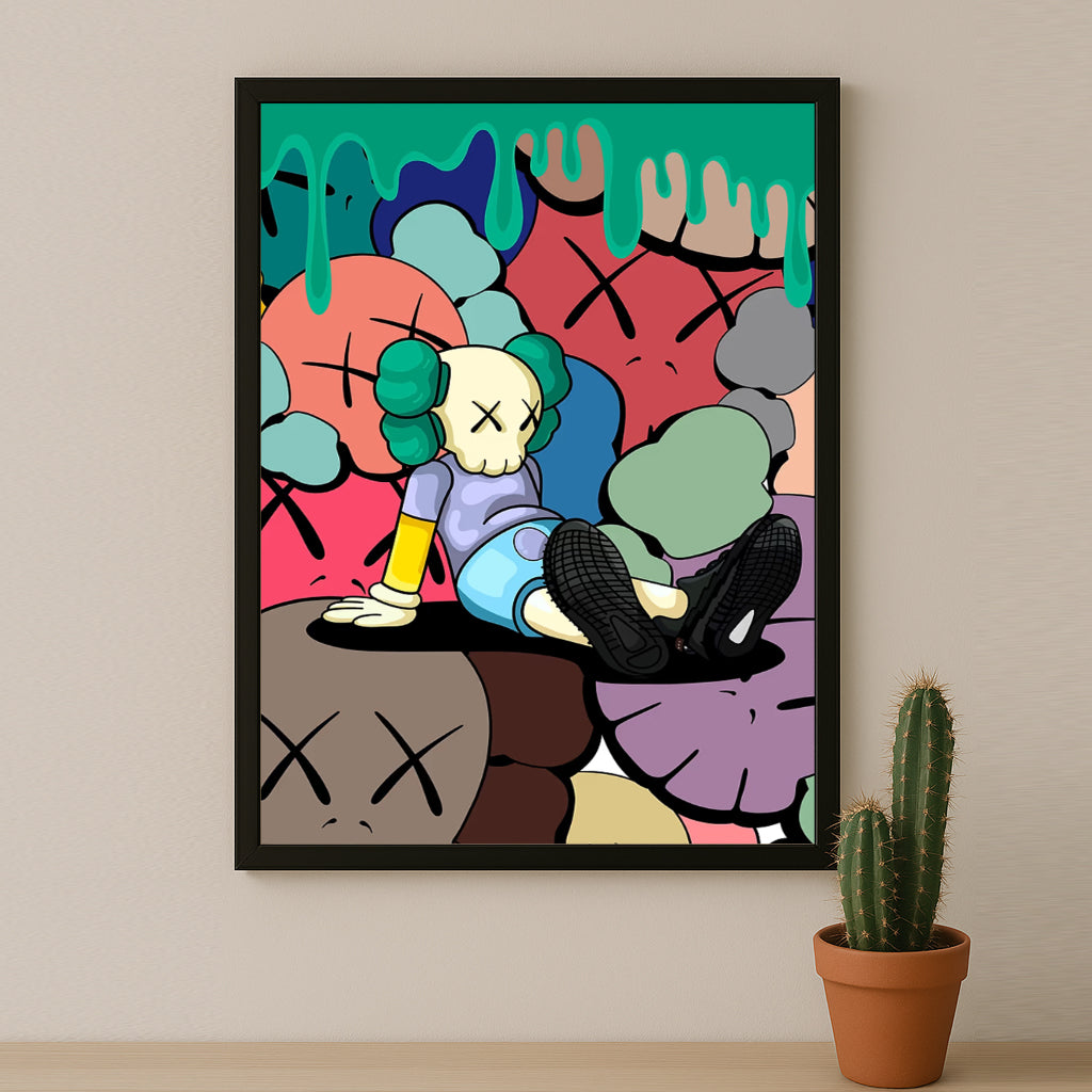 Cadre photo Kaws - Halloween