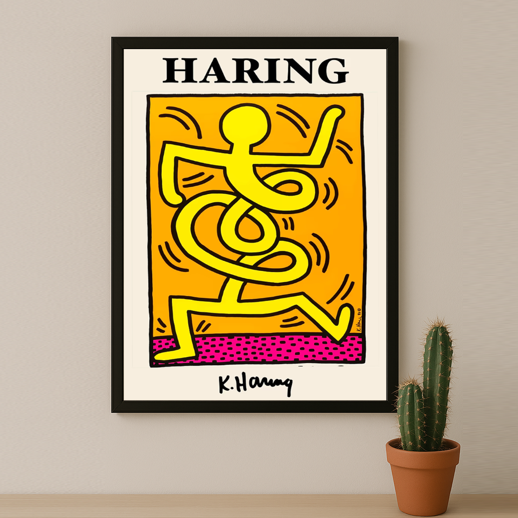 Cadre photo Keith Haring Poster