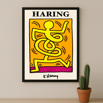 Cadre photo Keith Haring Poster