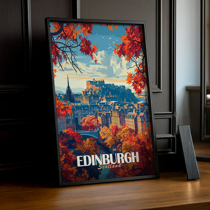 Cadre photo Edinburgh Scotland