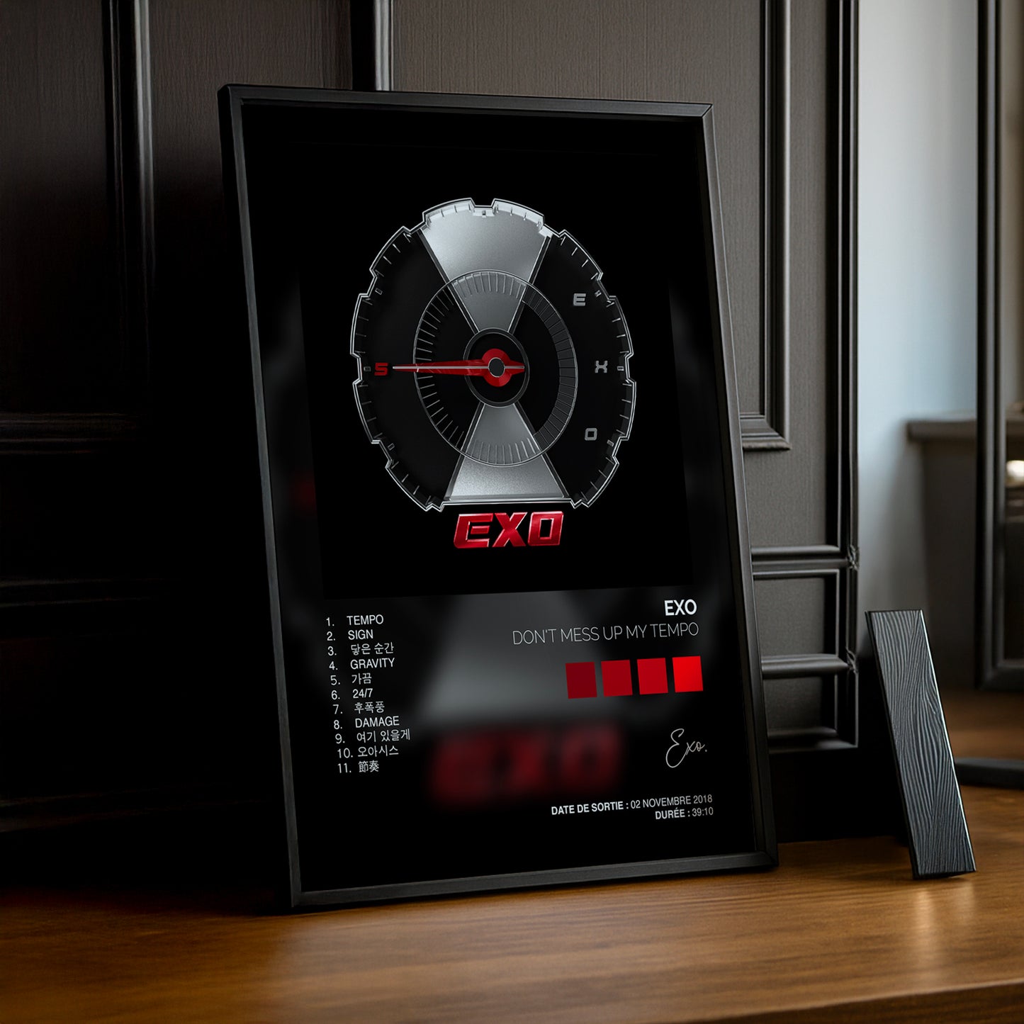 Cadre Photo K-Pop - Exo Don't mess up my tempo