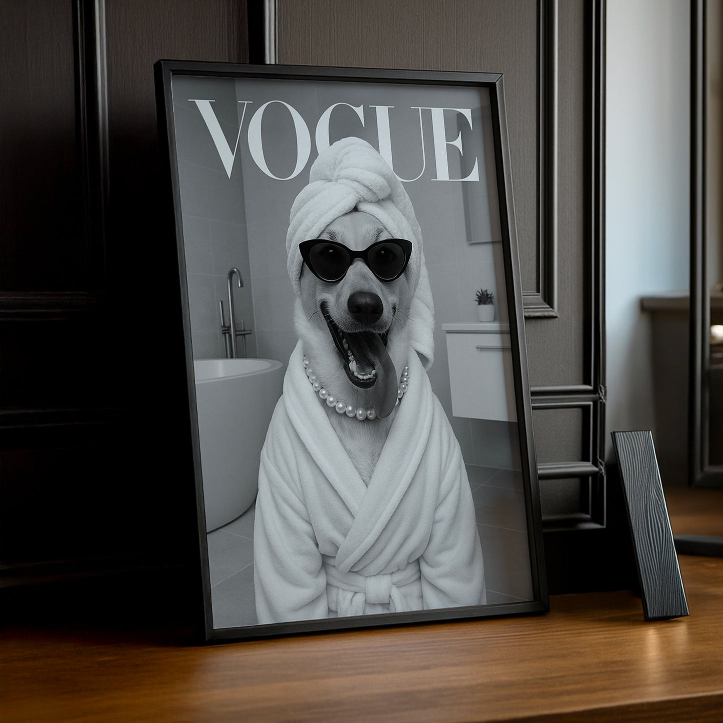 Cadre photo Vogue - Salle de bain