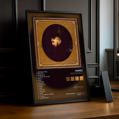 Cadre photo Album - Sincèrement de Hamza