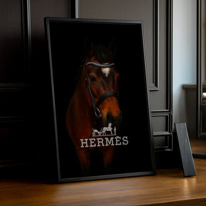 Cadre photo Hermès - Aesthetic Horse