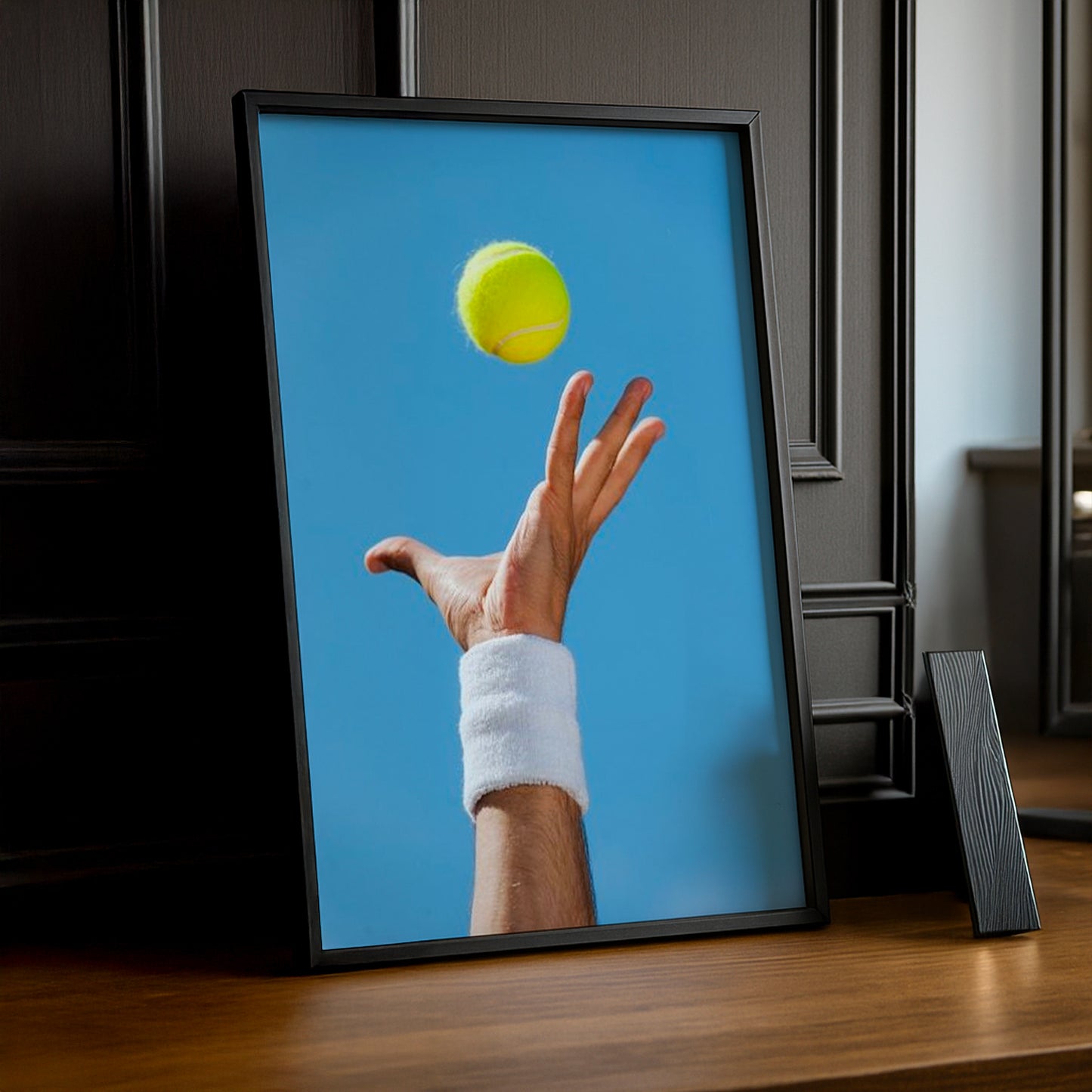 Cadre photo Tennis - Service