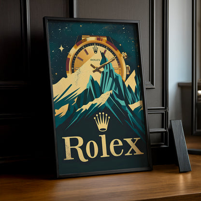 Cadre photo Rolex illustration