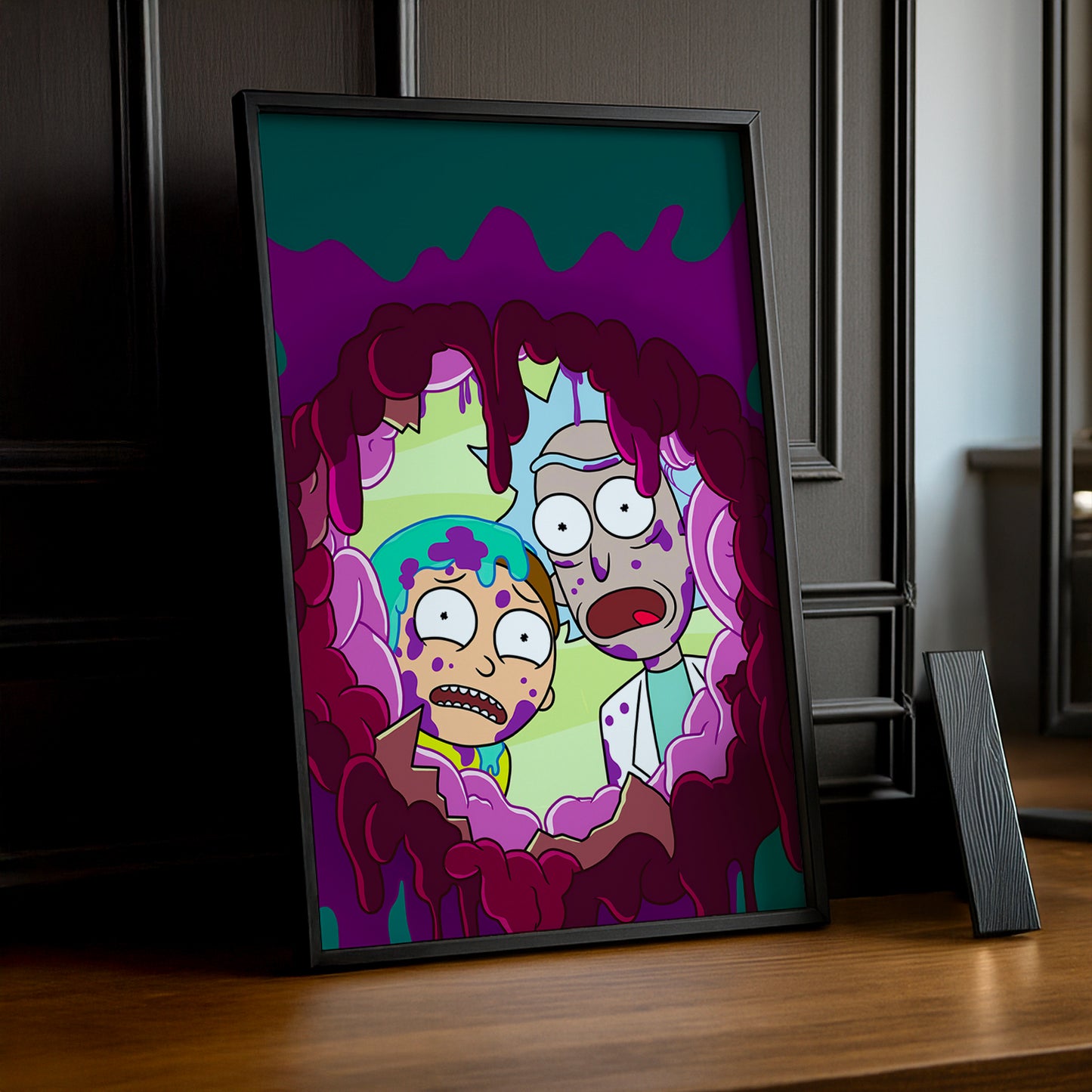 Cadre photo de Rick et Morty