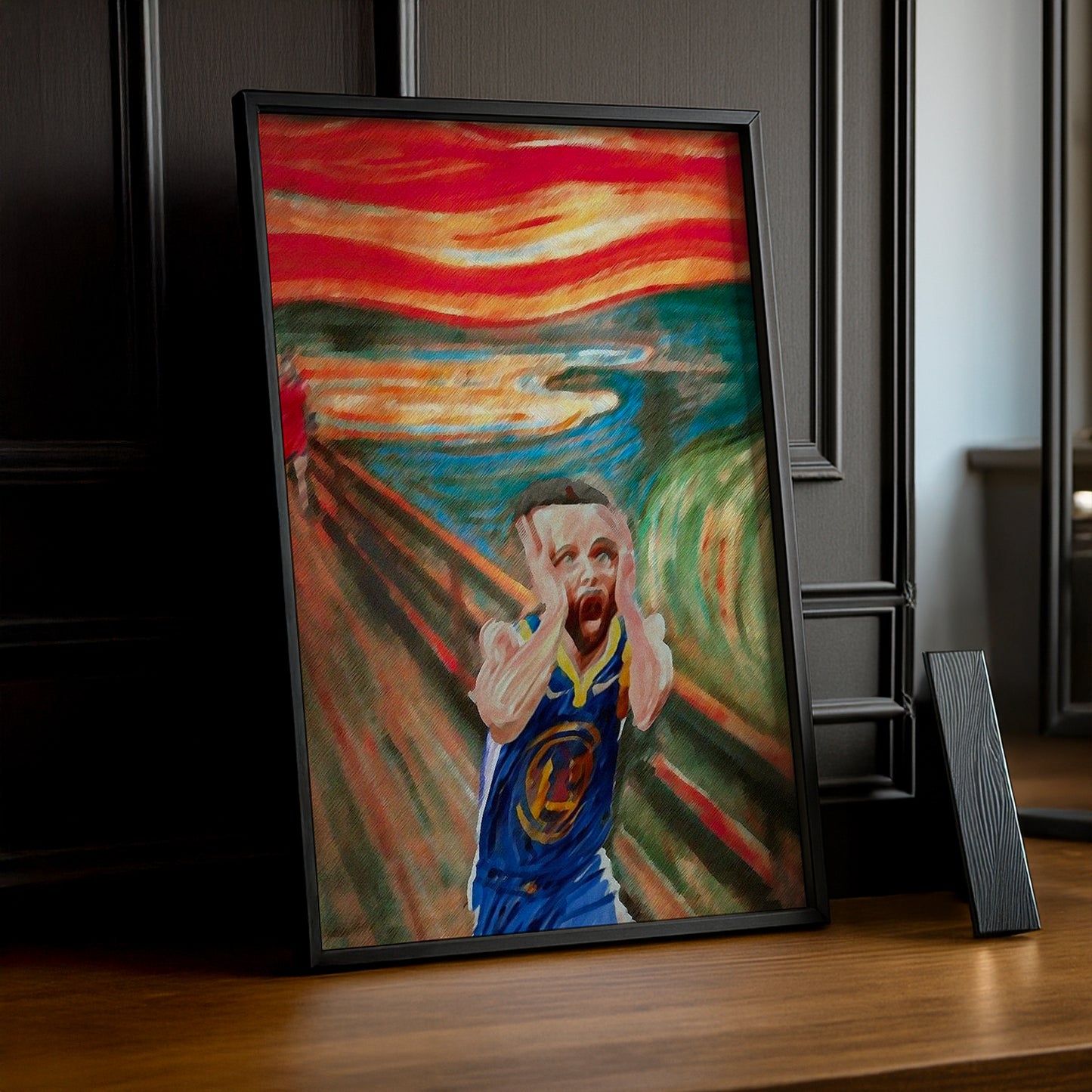 Cadre photo NBA - Curry Funny