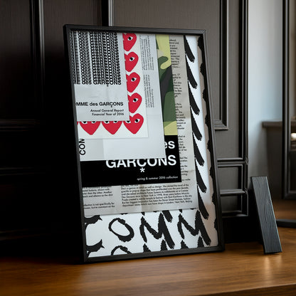 Cadre photo Comme des garçons