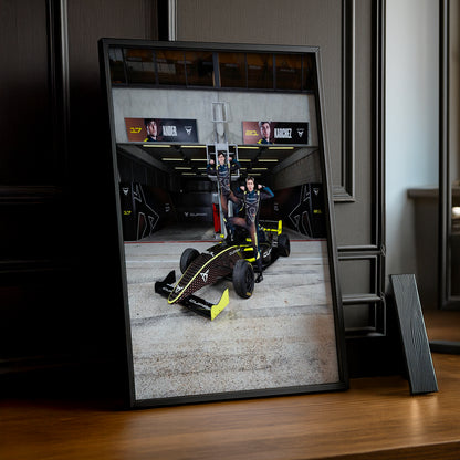 Poster encadrée GP Explorer - Écurie Cupra Ander x Karchez