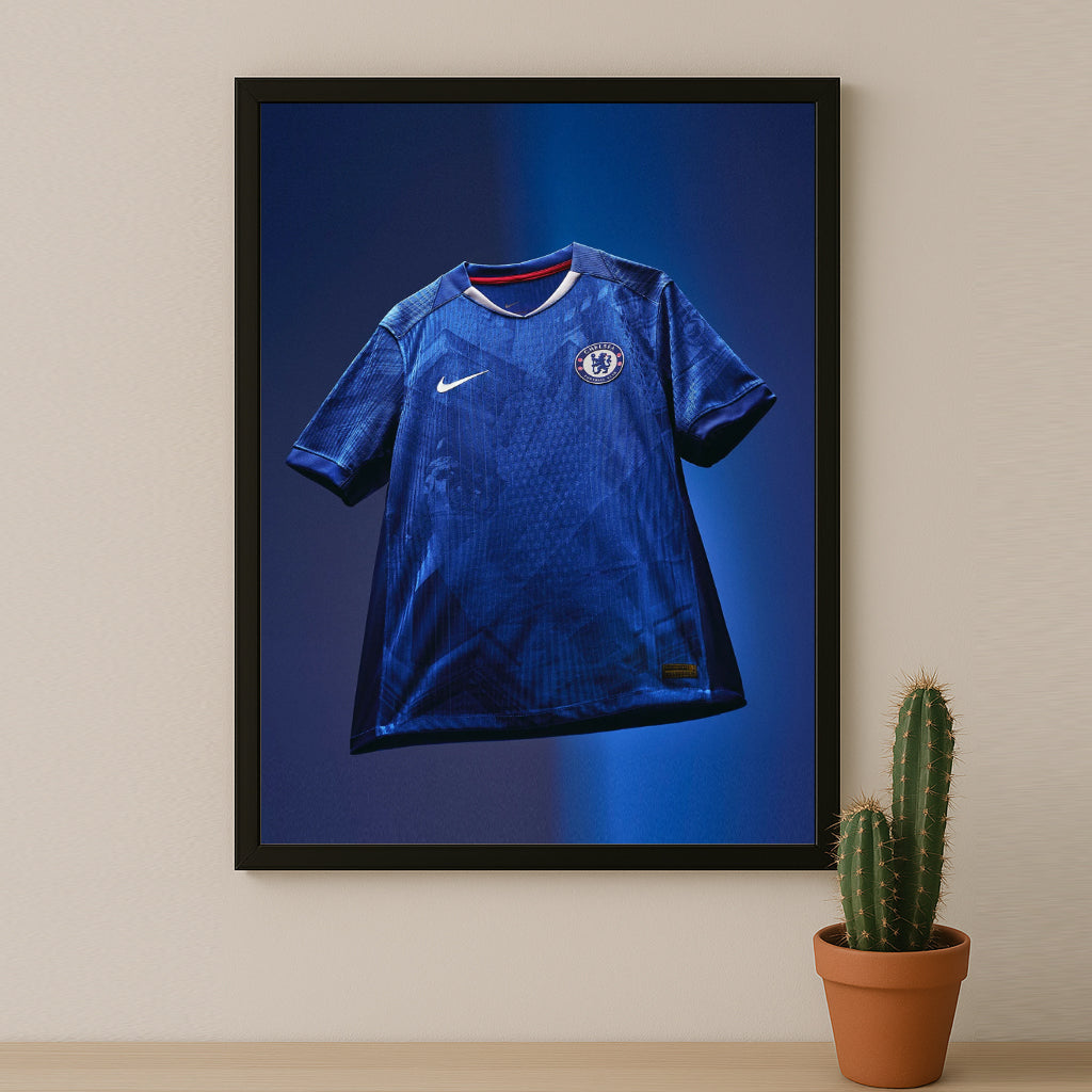 Cadre photo - Maillot Chelsea 25-26