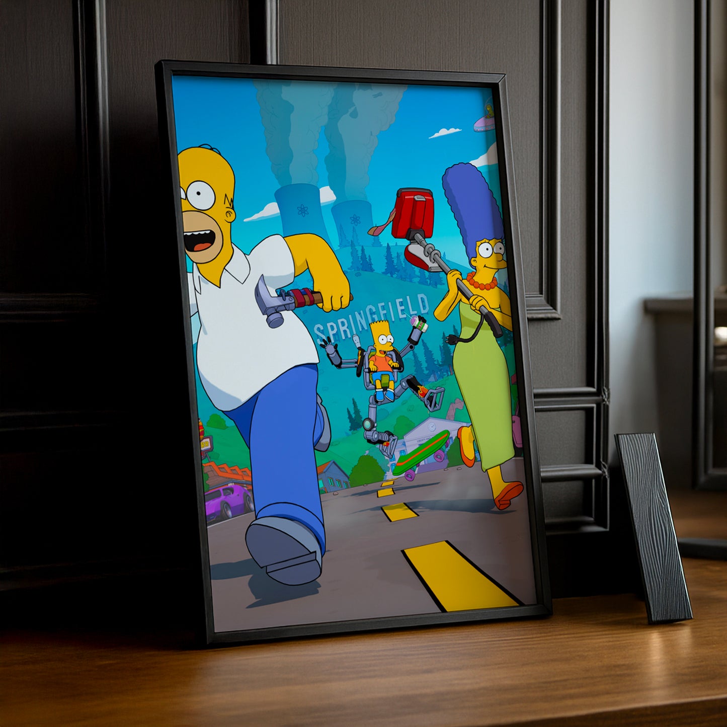 Cadre Photo Fortnite - Les Simpsons