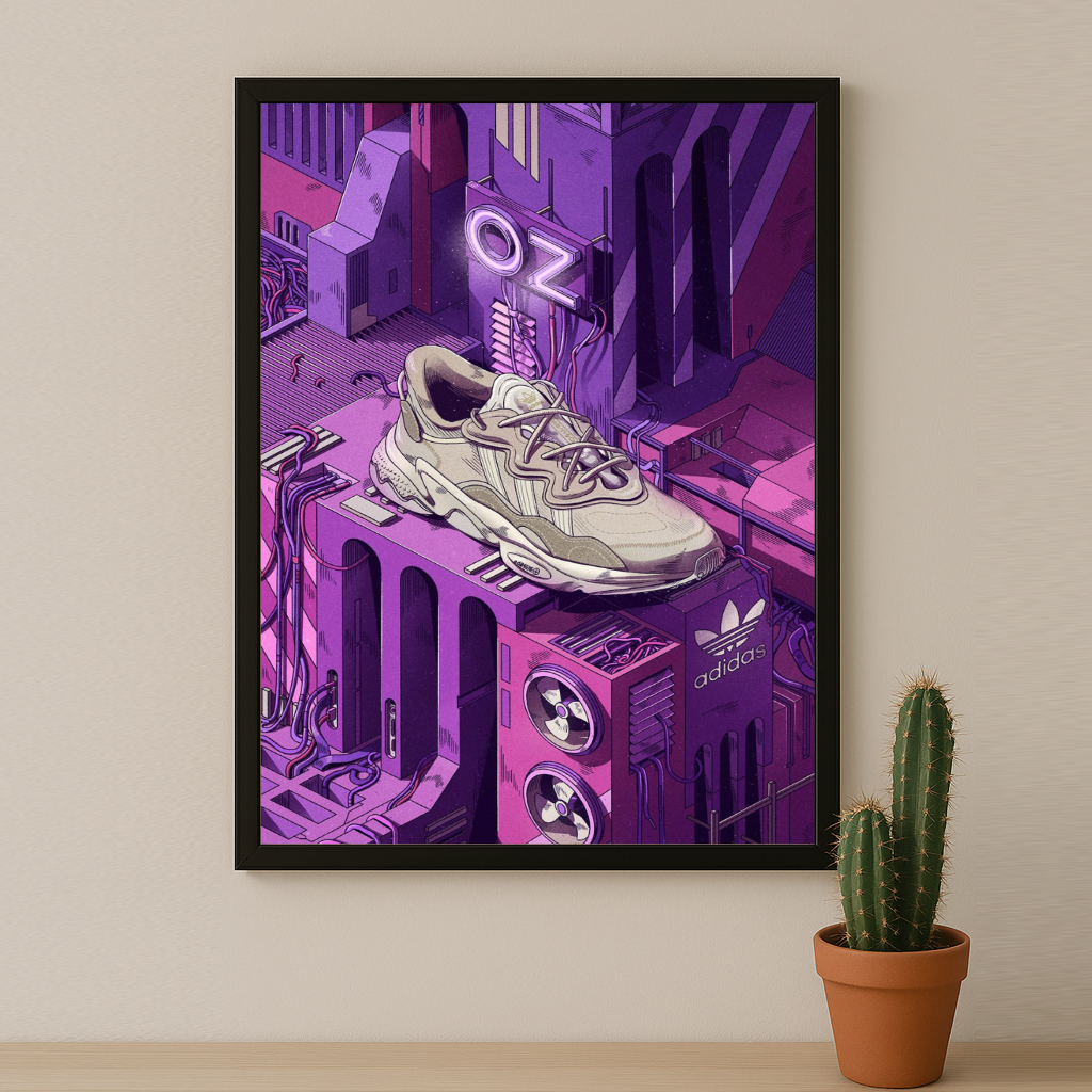 Cadre photo Adidas - Purple