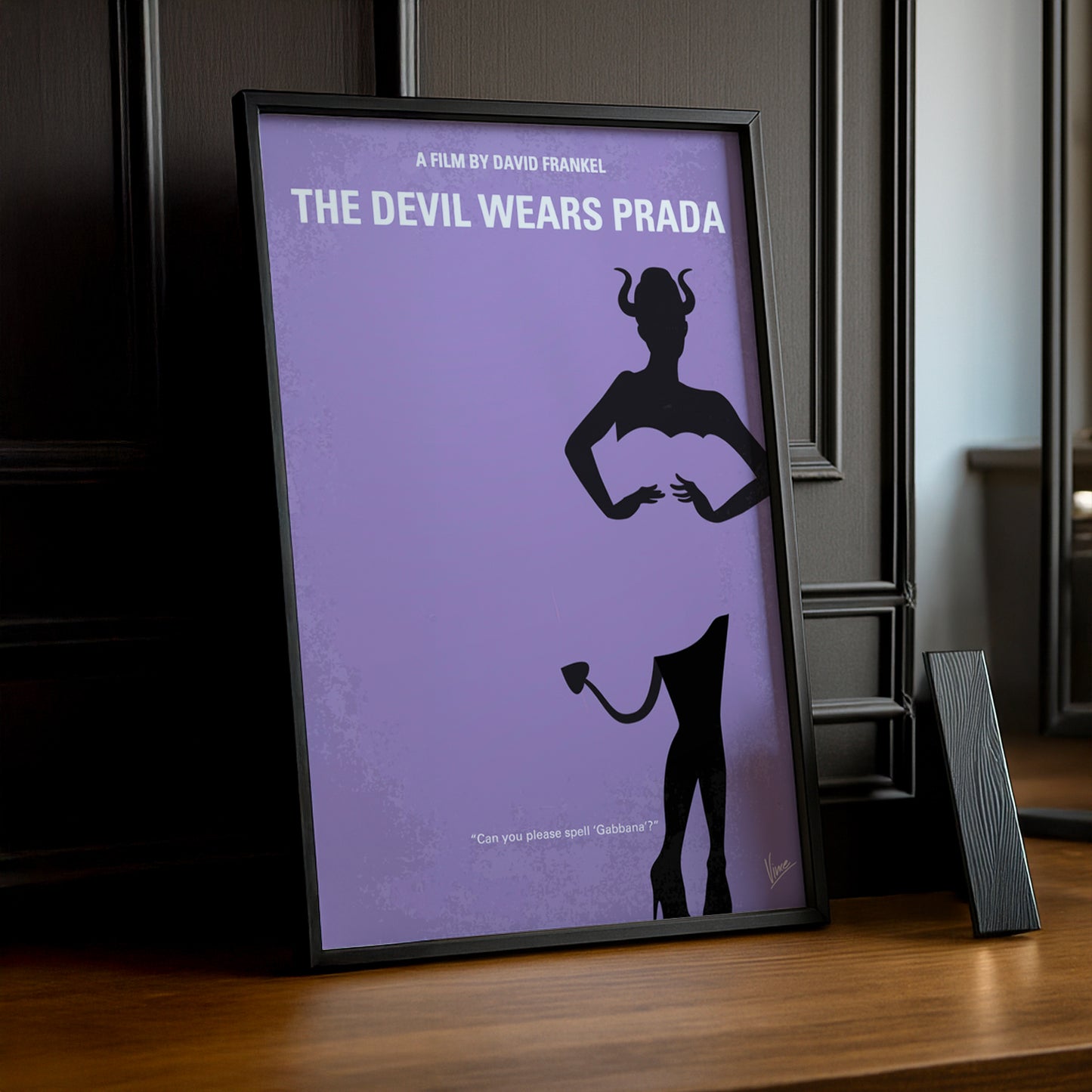 Cadre photo Prada devil violet