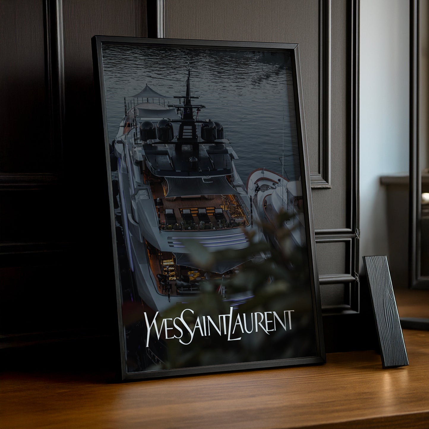 Cadre photo Yves Saint Laurent - Bateau