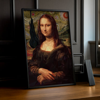 Cadre photo Mona Lisa La Joconde