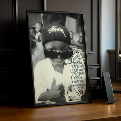 Poster Stüssy - Little Boy