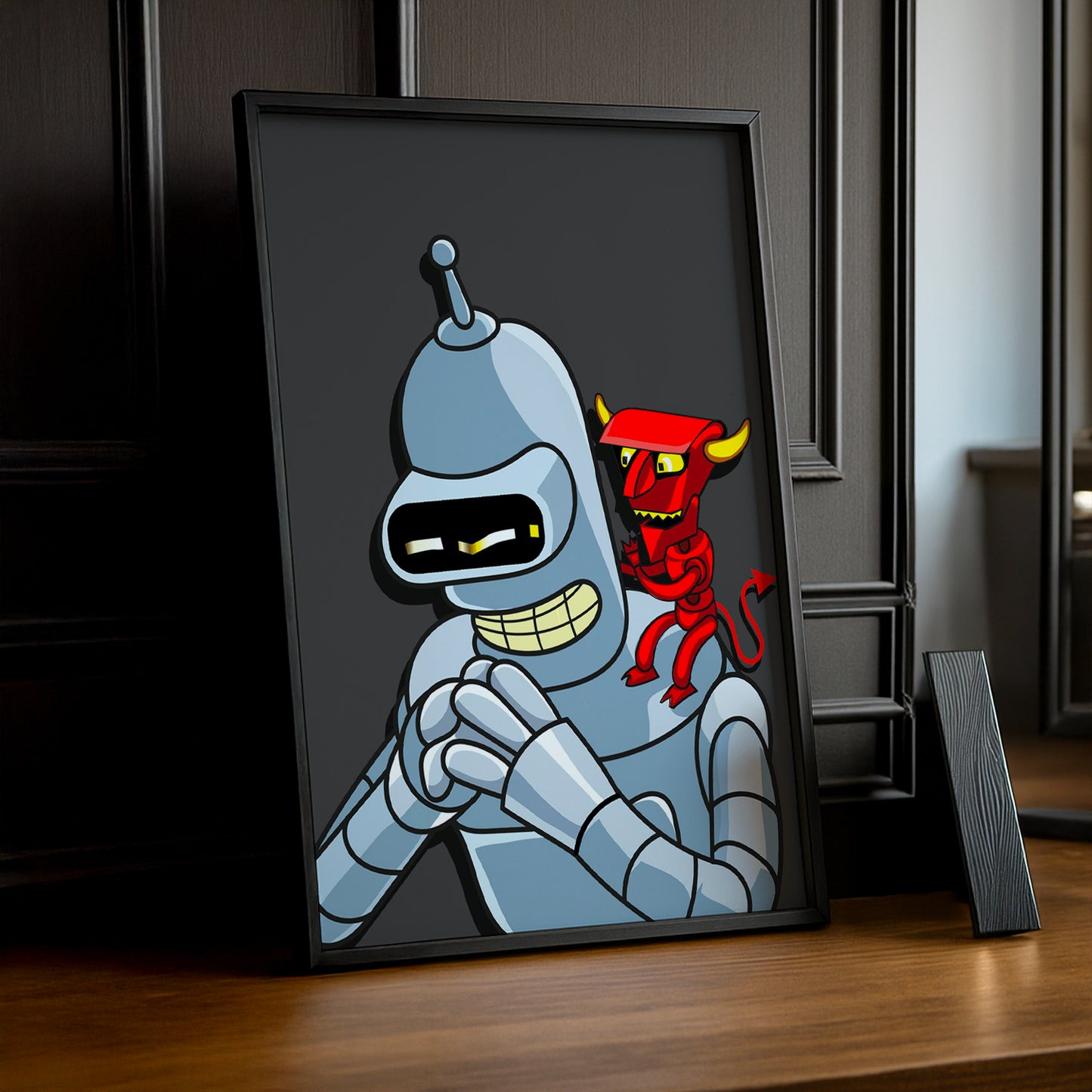 Cadre Photo Futurama - Bender Diable