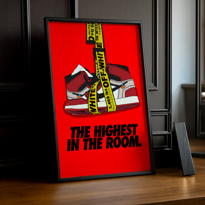 Cadre photo Off-White Highest in the room