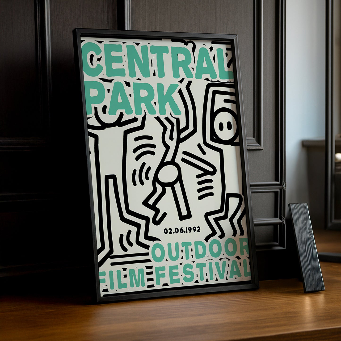 Cadre photo Keith Haring