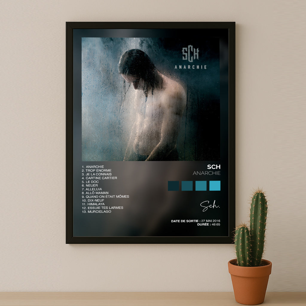 Poster SCH - Album Anarchie