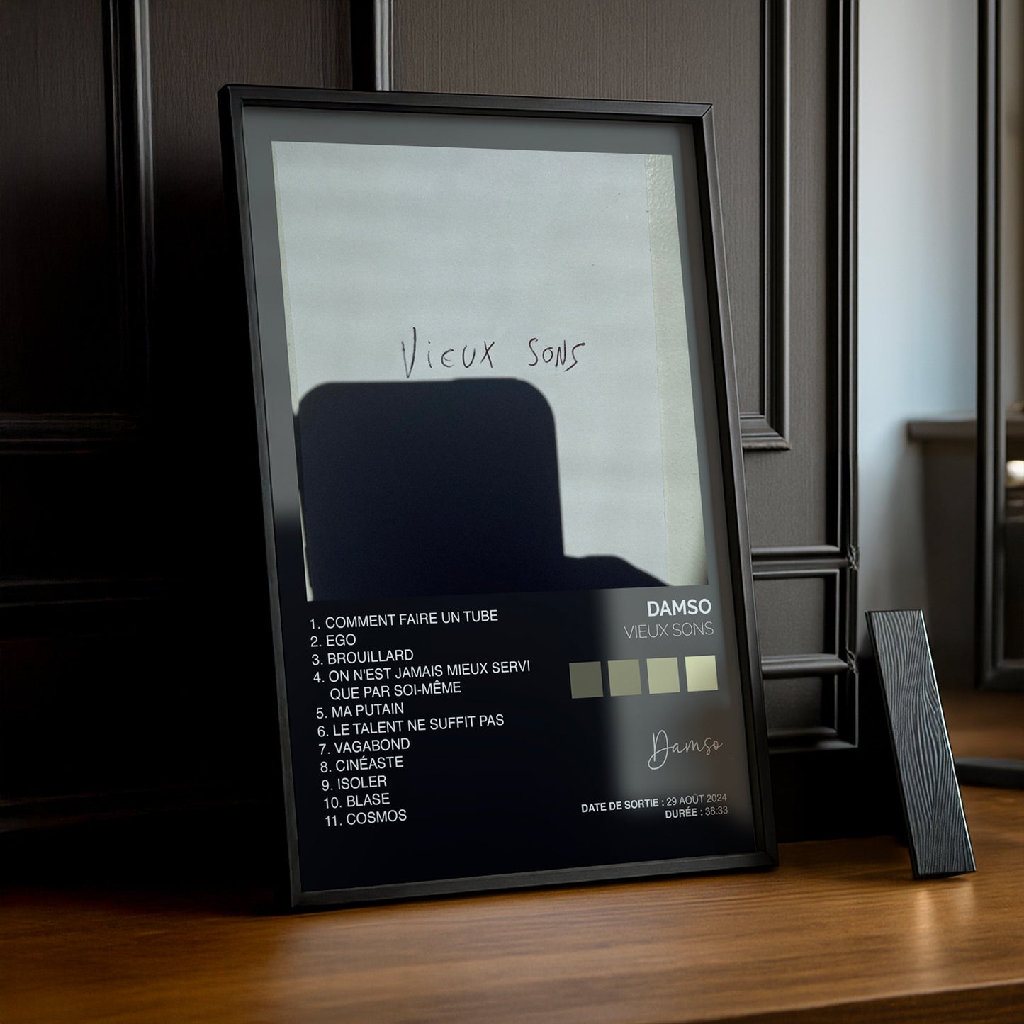 Poster Damso – Album Vieux sons