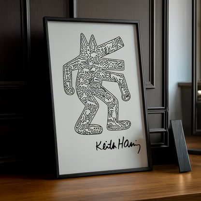 Cadre photo Keith Haring