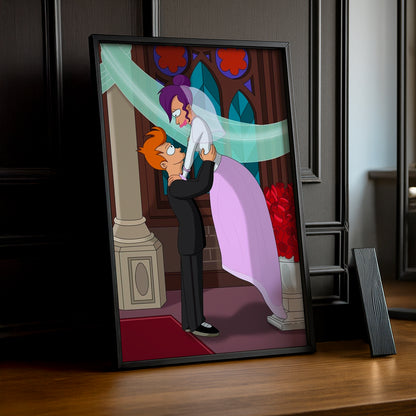 Cadre Photo Futurama - Wedding