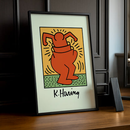Cadre Photo Keith Haring - Big Boy