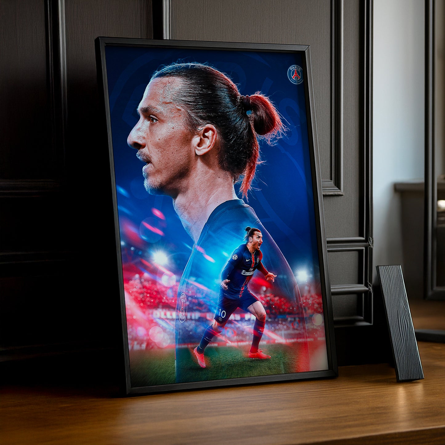 Cadre Photo Paris Saint-Germain - Zlatan Ibrahimović