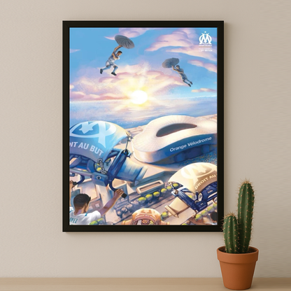 Olympique de Marseille - Poster
