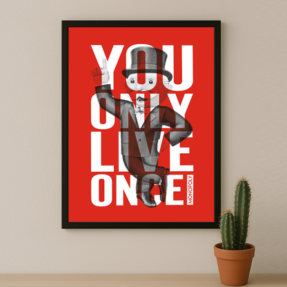 Monopoly You Only Live Once - Poster