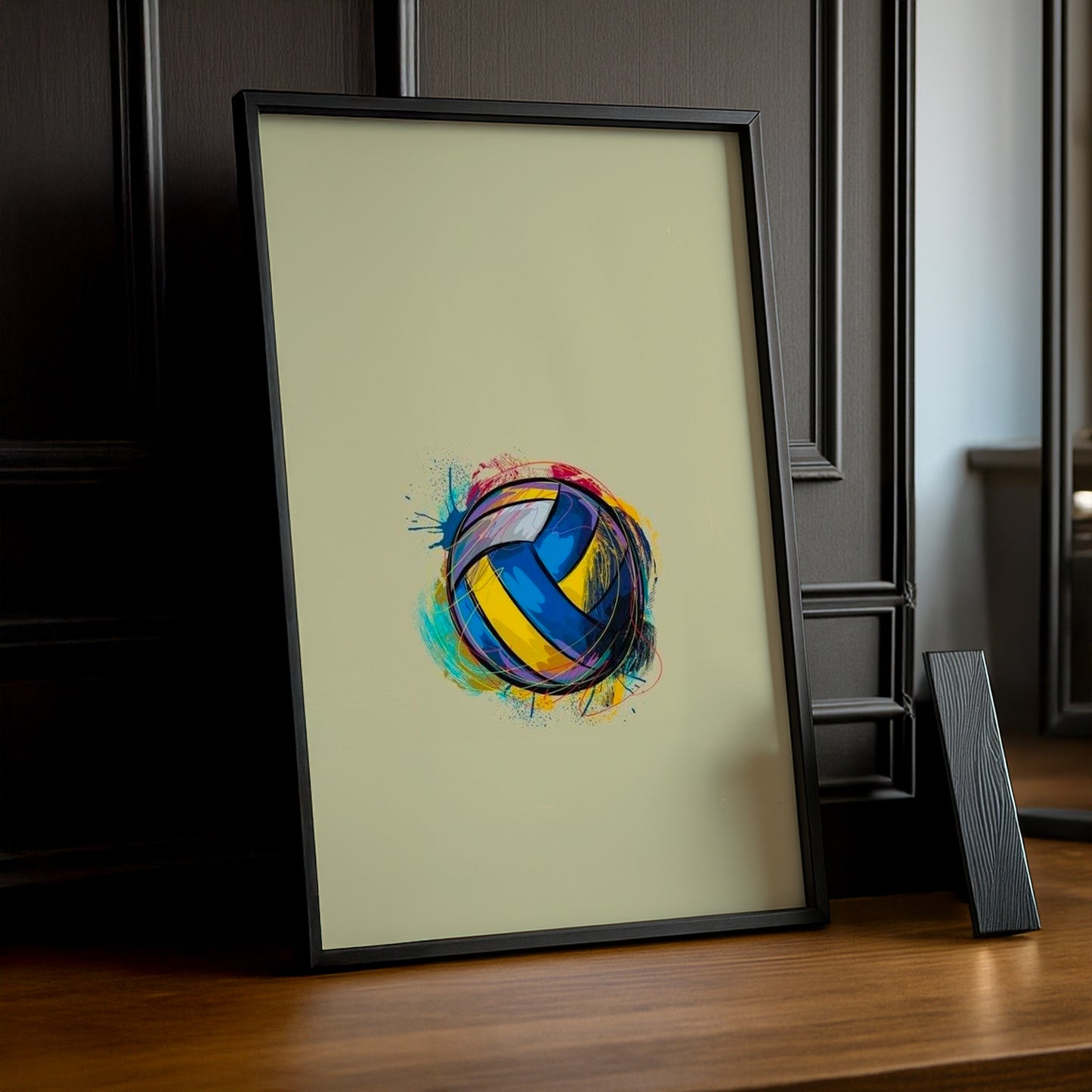 Cadre photo Volley-Ball - Illustration