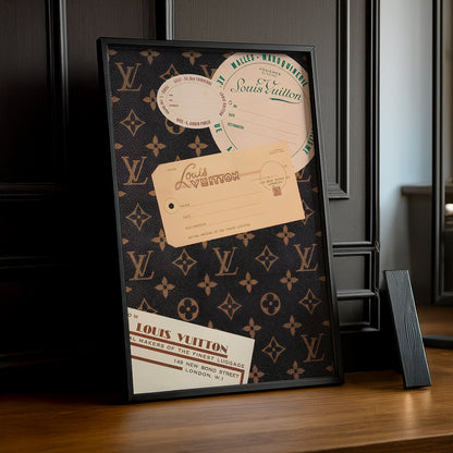 Cadre photo Louis Vuitton Valise ticket