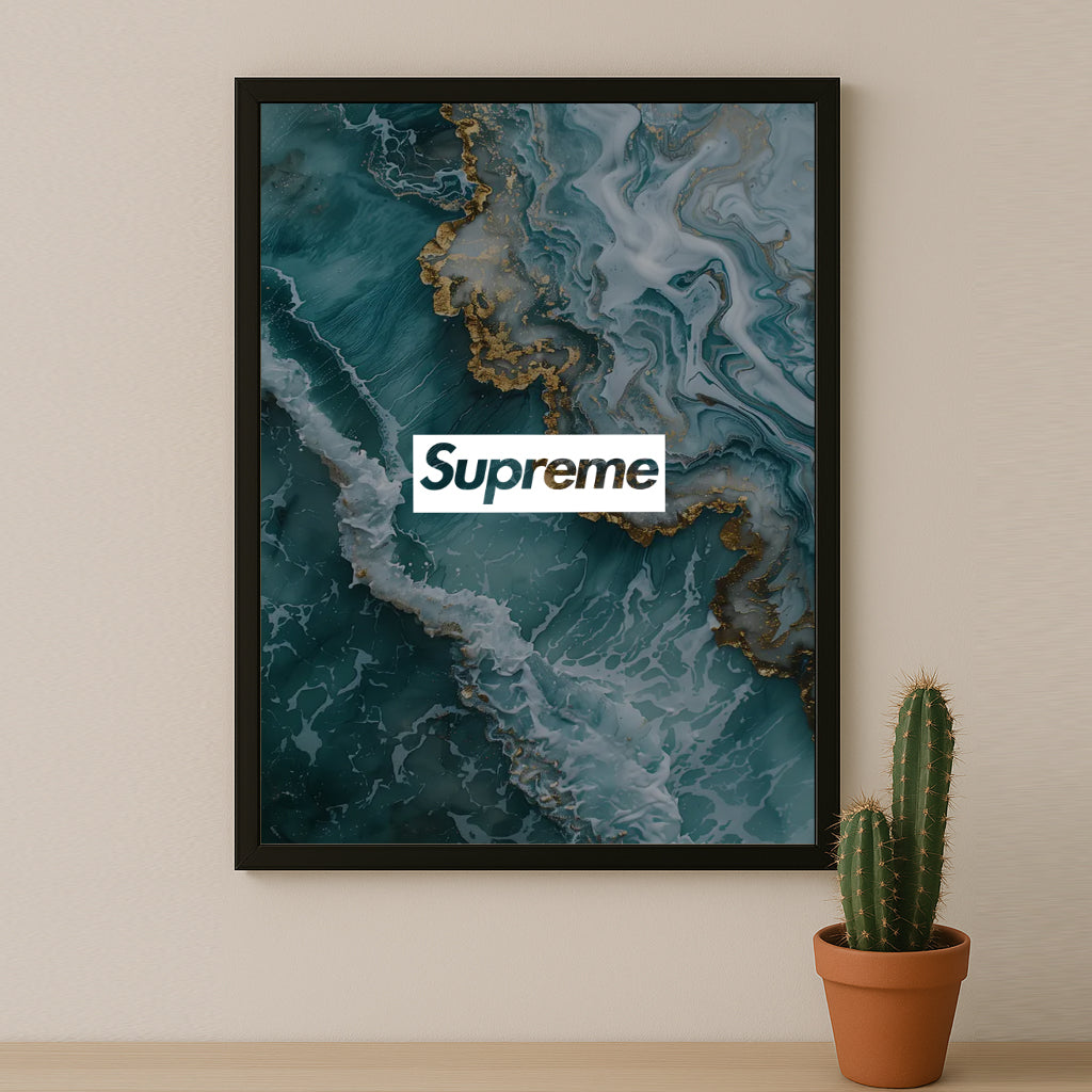 Cadre photo Supreme - Golden Water