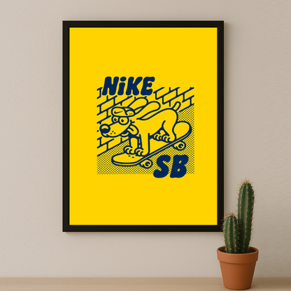 Poster Nike SB Dog