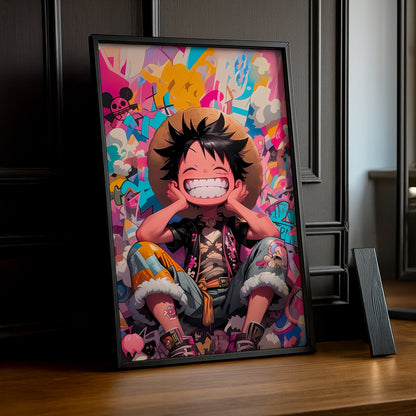 Cadre photo Luffy One Piece
