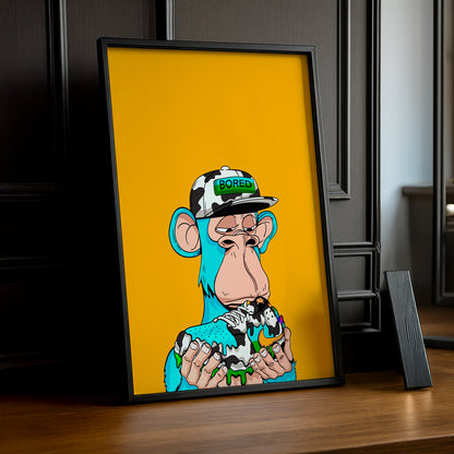 Cadre photo Bayc Nike Dunk SB Ben & Jerry's