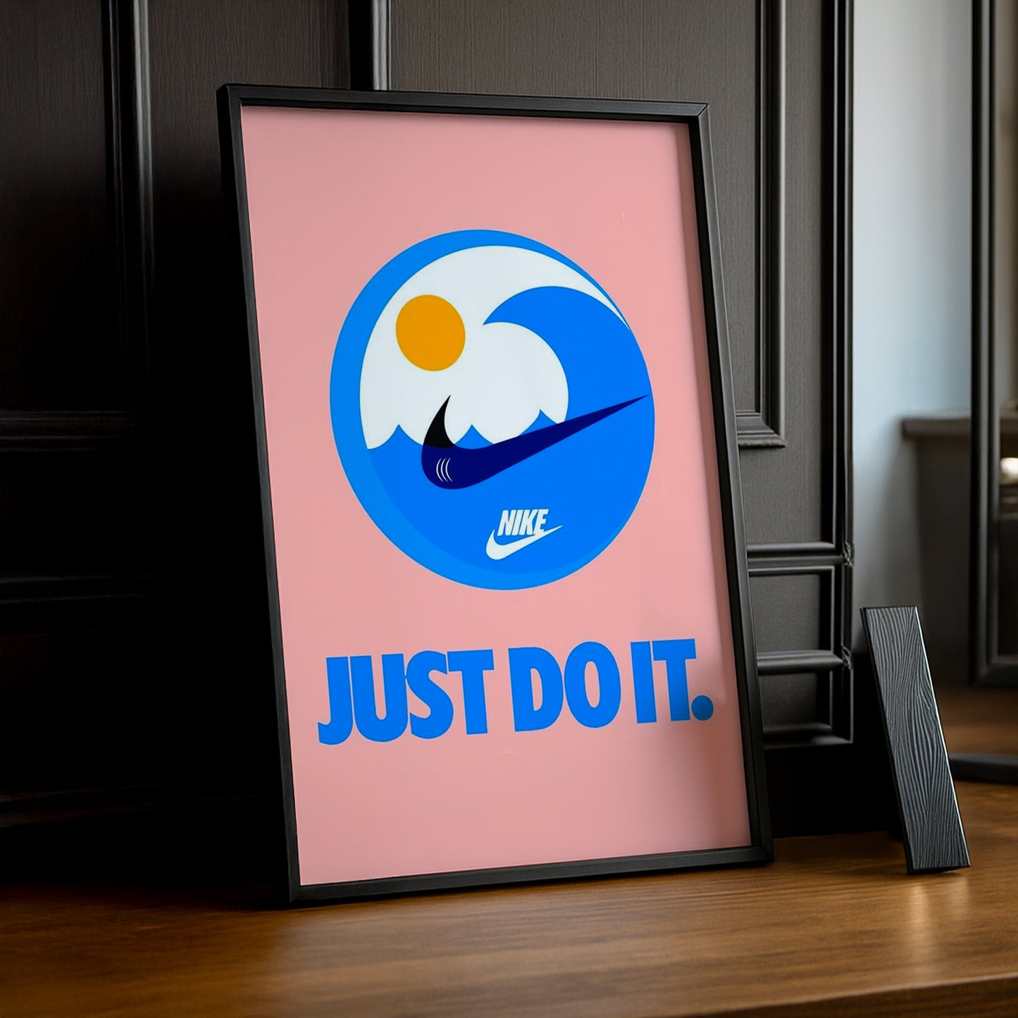 Cadre Photo Nike - Just Do It Fleurs