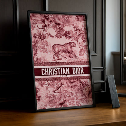 Cadre photo Christian Dior - Bandeau Rose