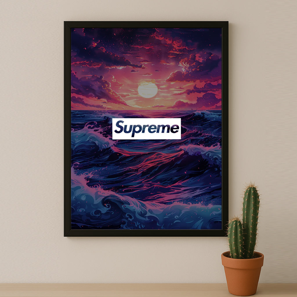 Cadre photo Supreme - Couché du soleil