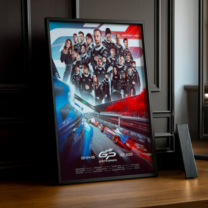 Cadre Photo GP Explorer The Last Race Squeezie