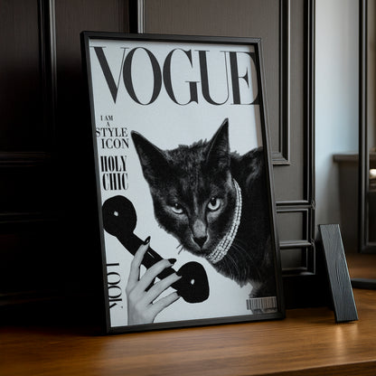 Cadre photo Vogue - Chat