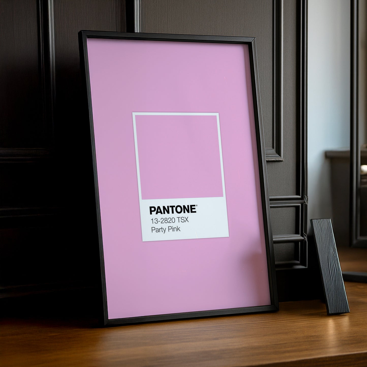 Cadre Photo Pantone Étiquette - Party Pink