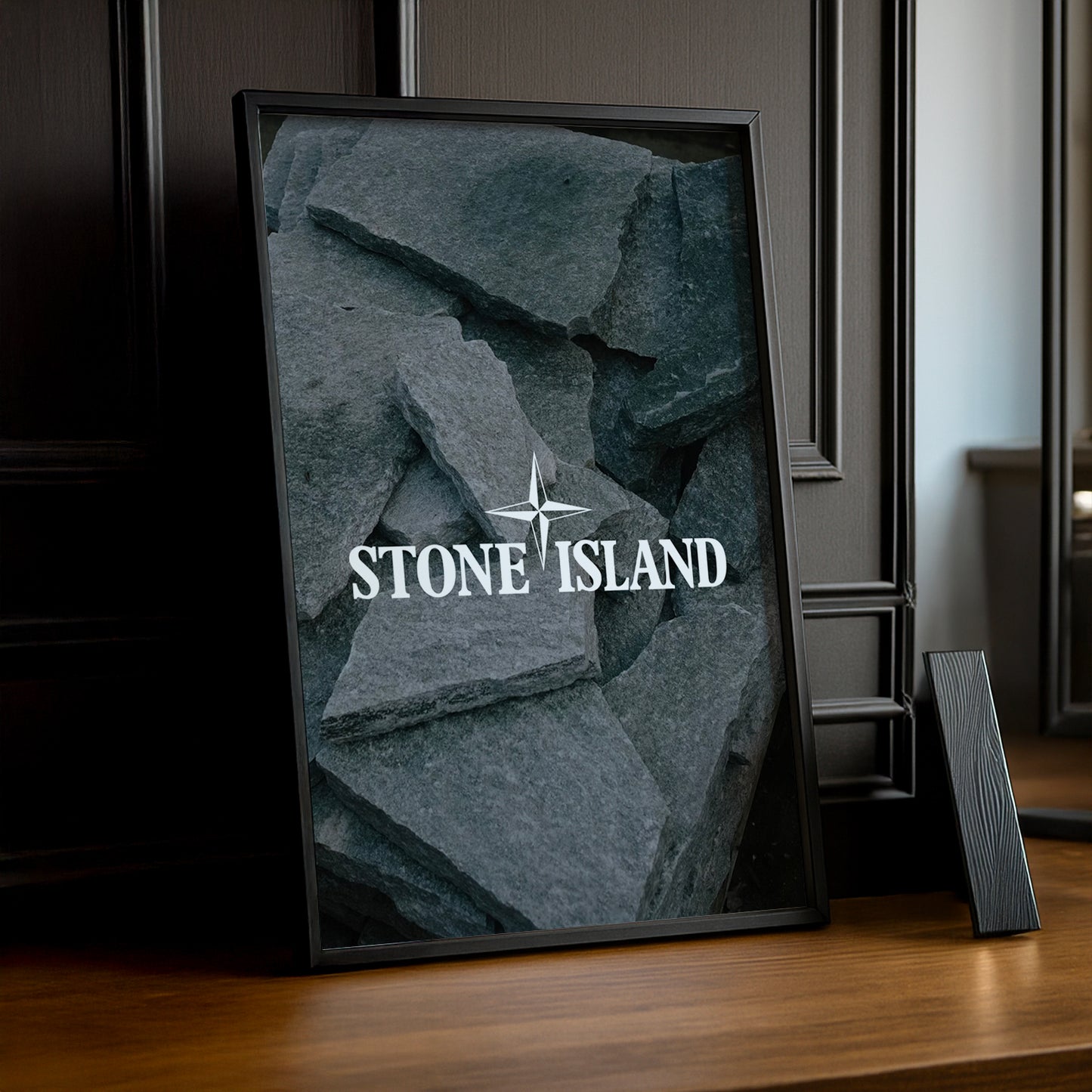 Poster Stone Island - Grey Stone